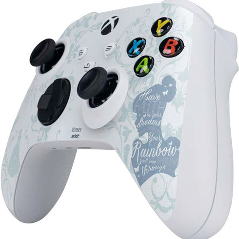 Disney Cinderella Faith In Your Dreams Silhouette Xbox Series S Controller Skin